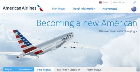 american airlines official site